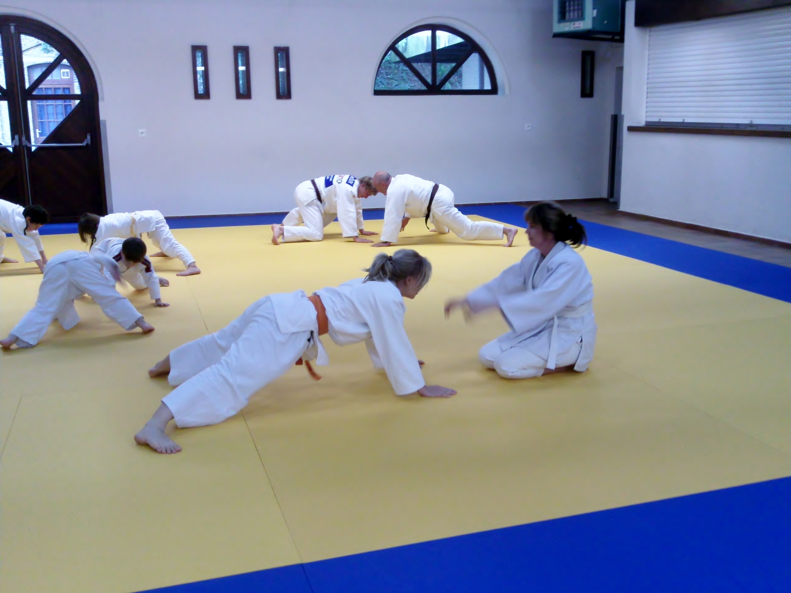 Judoles tijdens het zomer/judokamp 2012‏