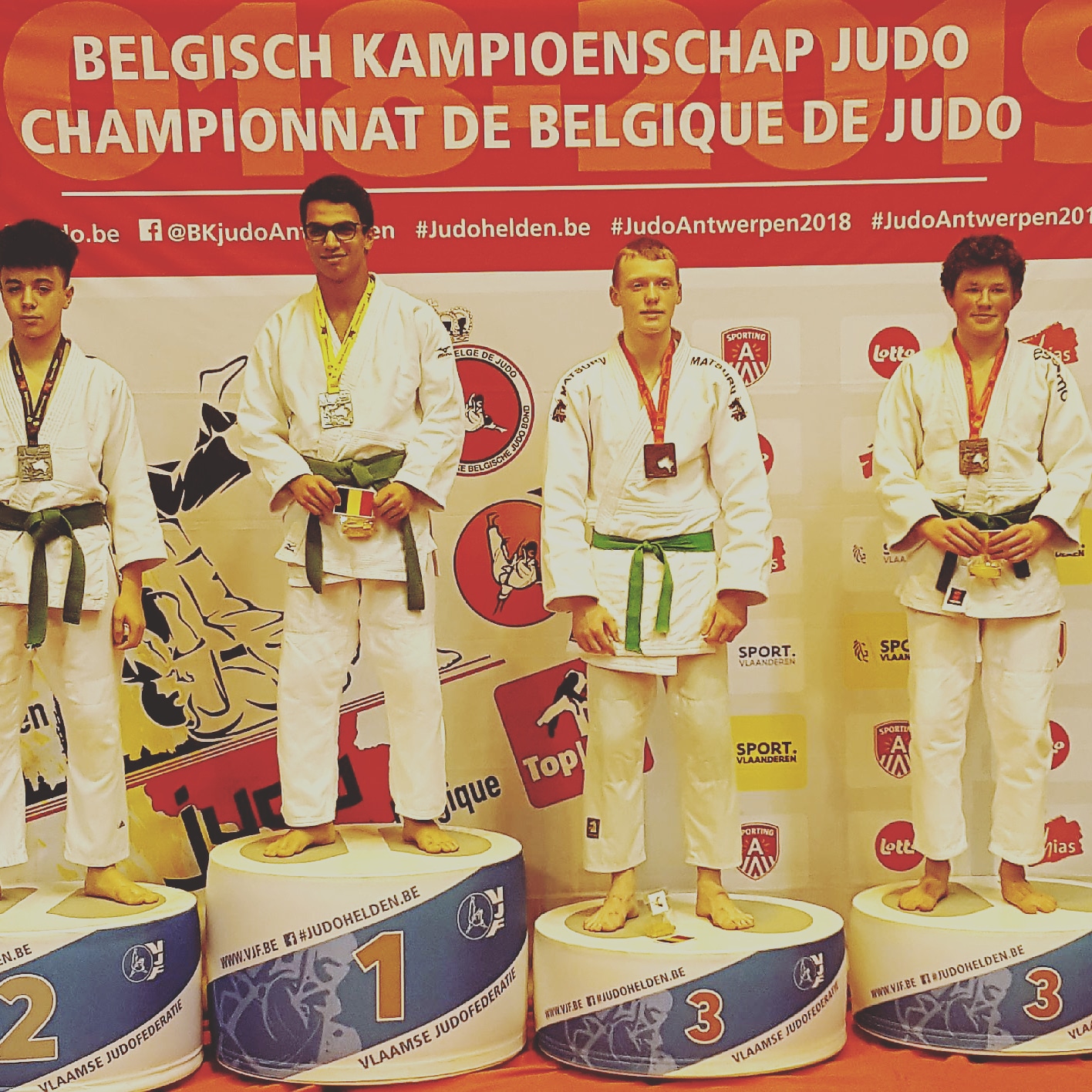TOMMIE KIEBOOMS U15 VEROVERT HET BRONS OP DIT BELGISCH KAMPIOENCHAP..KNAPPE PRESTATIE!!!