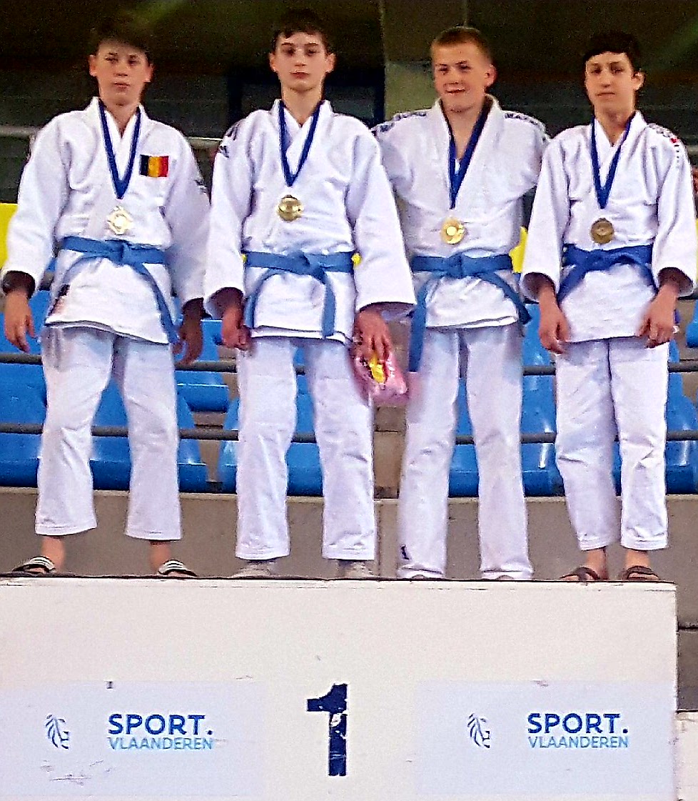 Jachja Mirzaev U18 behaalt het BRONS in toernooi OPEN GENT. PROFICIAT!