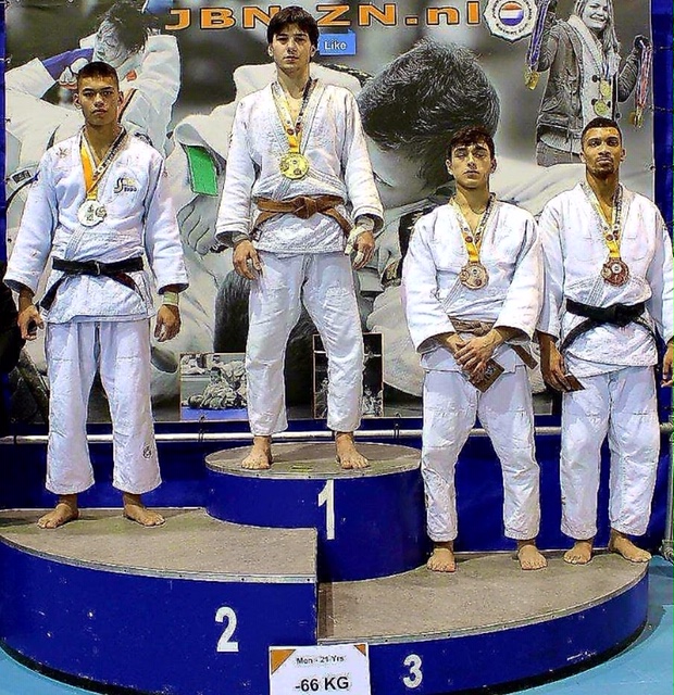 ZELEM BATCHAEV U21/-66 KG wint op fantastische wijze het BRONS op de DUTCH OPEN te EINDHOVEN!